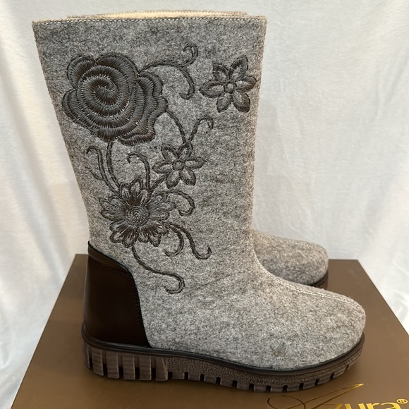 Azura by Spring Step Wool Mid Boots - Nehal - Picture 5 of 8